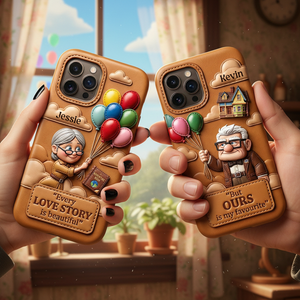 Love Story Couple Phone Case - Personalized Gifts For Couples 03PATA300126-Homacus