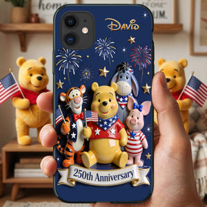 250th Anniversary Phone Case - Personalized Gifts For Celebration Phone Case 02PGTN160326-Homacus