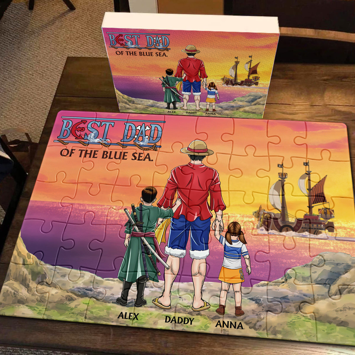 Personalized Gifts For Dad Jigsaw Puzzle 01hudt180524pa-Homacus