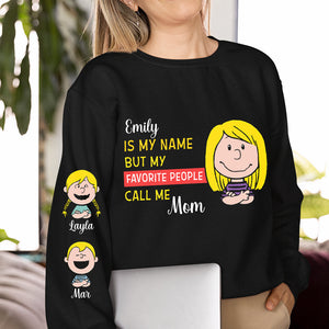 Personalized Gifts For Mom Shirt Cartoon Mom 01TOMH250325HH-Homacus