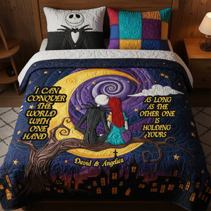 Couple Quilt Bedding Set Special Line - Personalized Gifts For Couple 01kimg281125-Homacus