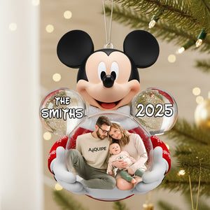 Family Memories Ornament – Personalized Custom Photo Gift For Family 01PGLU061125-Homacus