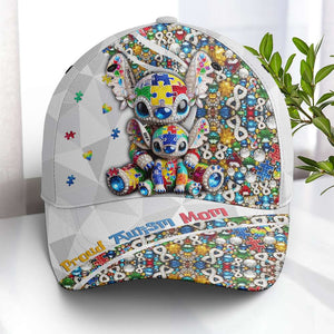 Personalized Gifts For Autism Mom Classic Cap, Cute Character 02TGMH210325-Homacus