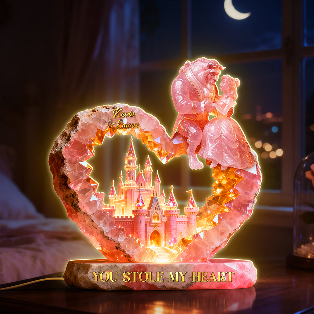 Fairy Tales Couple Acrylic Light Box - Personalized Gifts For Couple 03ohta311225-Homacus