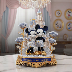 Castle Of Love Acrylic Plaque - Personalized Christmas Gifts For Couples 04PGLU190925-Homacus