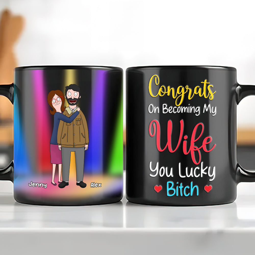 Personalized Gifts For Couple Coffee Mug 03OHMH070225HG-Homacus