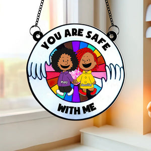 Personalized Gifts For Couple Suncatcher Ornament 02OHDT160125DA-Homacus