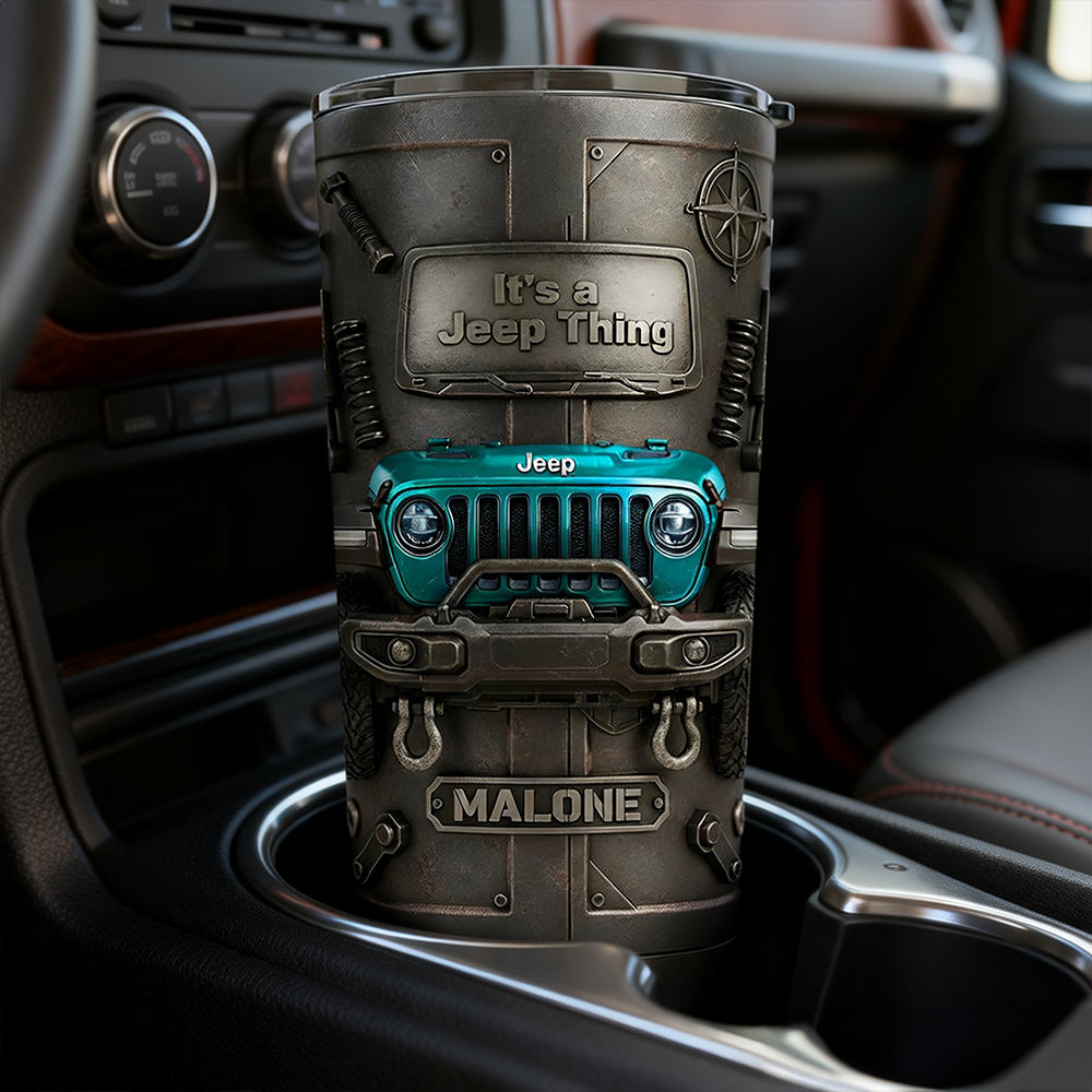 Adventure Vehicle Travel Tumbler - Personalized Gifts For Off-road Lovers 04KILU251225-Homacus