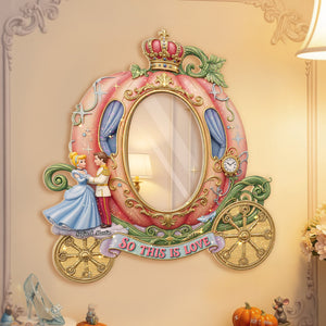 Couple Custom Shaped Mirror - Personalized Gifts For Couple 03PGMG040825-Homacus