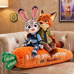 Couple Pillow - Personalized Gifts For Couple Pillow 06TGLU081225-Homacus