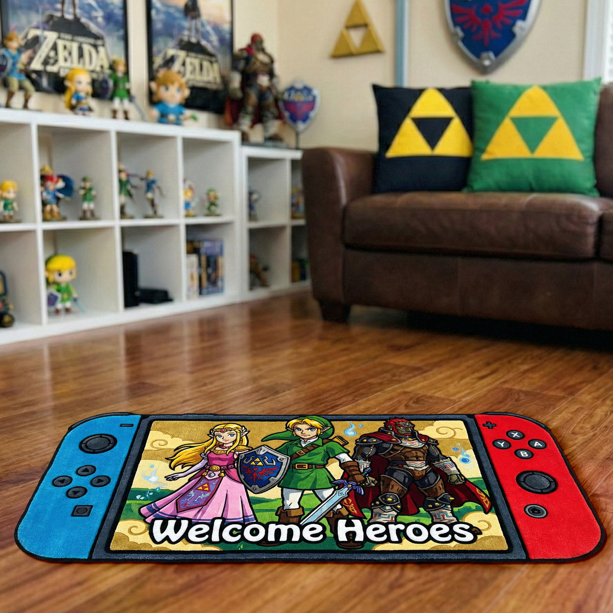 Gaming Console Custom Shape Doormat - Gifts For Game Lover Doormat 03NAQN290126-Homacus