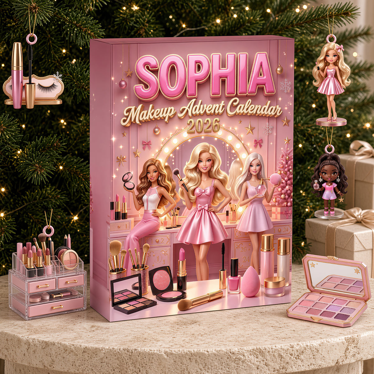 Chic Makeup Advent Calendar Blind Box - Personalized Christmas Gifts 04pgdt291026-Homacus