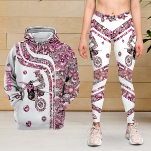 Personalized Gifts For Motocross Lovers Set Hoodie & Leggings 03tgtn060325-Homacus