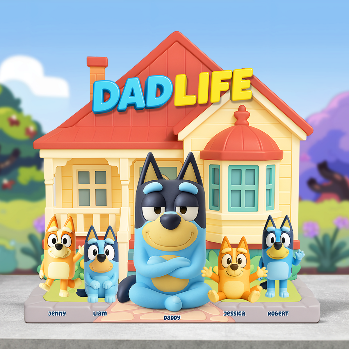 Dog Dad Plaque - Personalized Gifts For Dad 01napu030525-Homacus