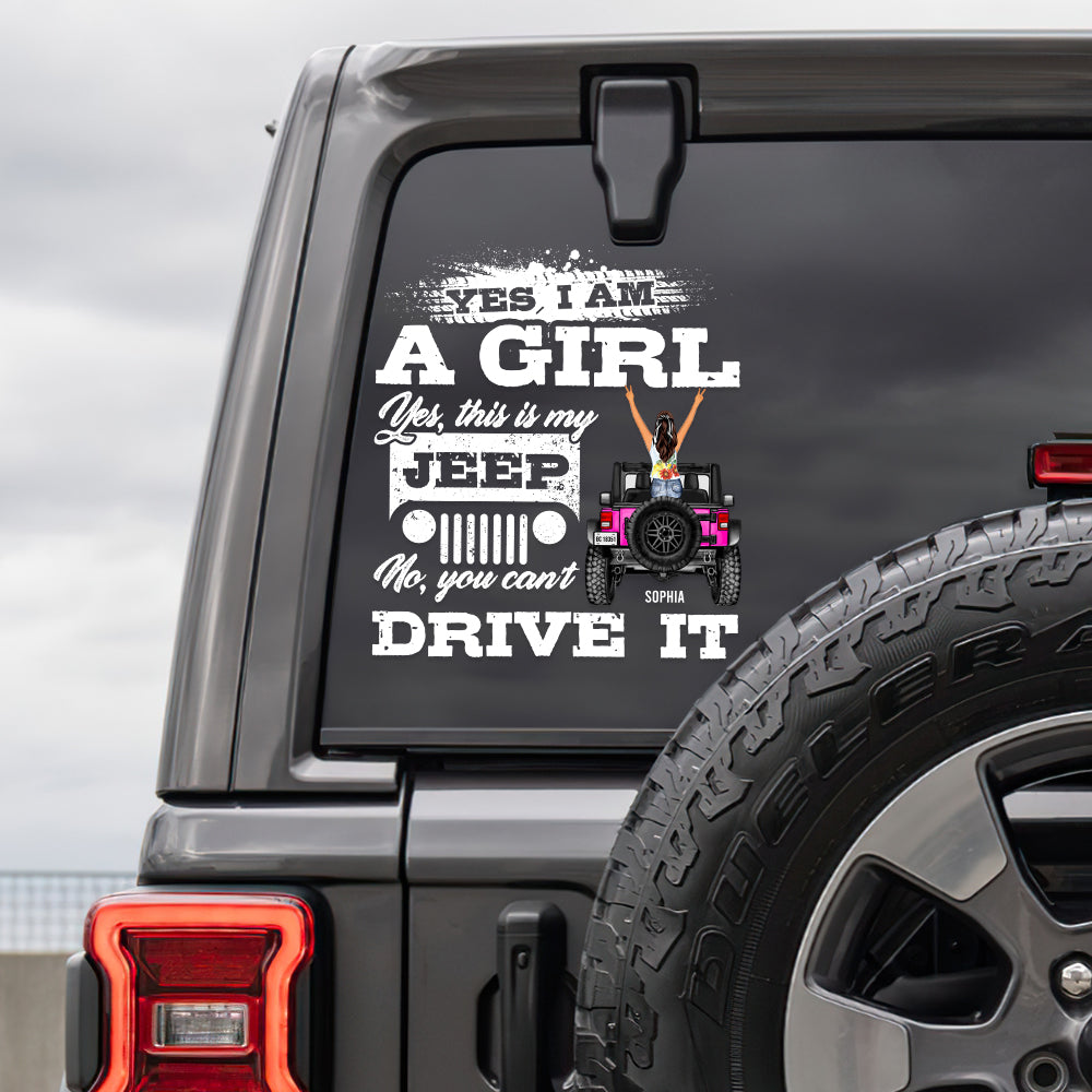 Personalized Gifts For Off-road Girl Decal 02HUDT050624HN-Homacus