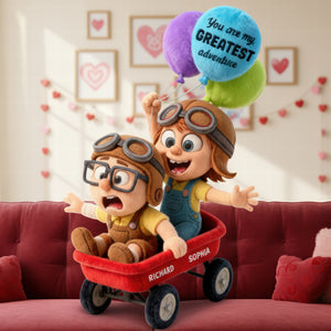 Adventure Couple Pillow – Personalized Gifts For Couple 04toqn151225-Homacus