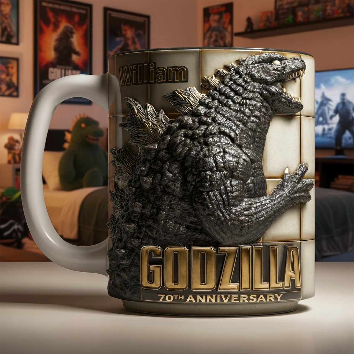 Giant Creature Coffee Mug – Personalized Gifts 04tgqn011225-Homacus