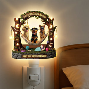 Furry Overlord Night Light - Personalized Gifts For Dog Lovers 04tgqn080725-Homacus