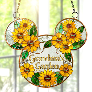 Sunflower Suncatcher Ornament - Personalized Gifts For Mother's Day 04TOQN230226-Homacus
