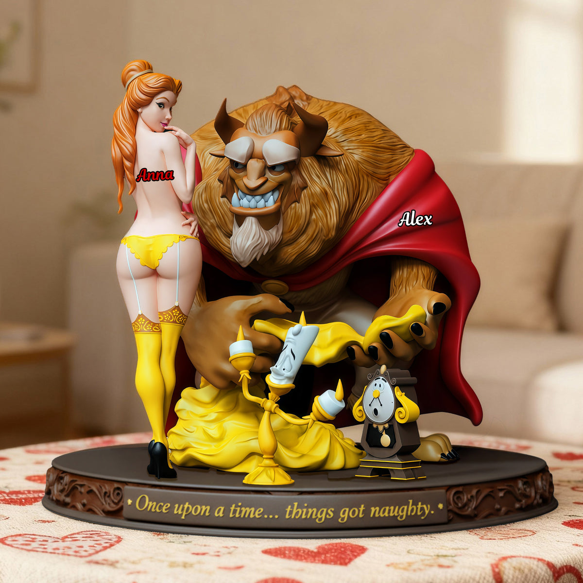 Funny Fairy Tales Acrylic Plaque - Personalized Gifts For Couple 02OHMG190126-Homacus