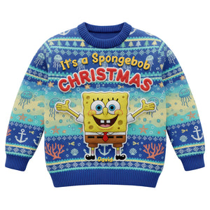 Happy Sea Creature Ugly Sweater - Personalized Gifts For Kids 02paqn281025-Homacus