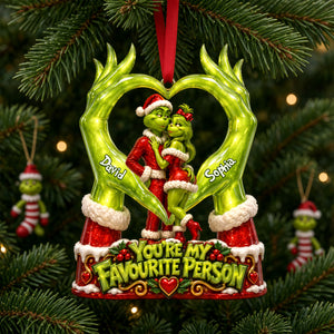 Favorite Mischief Couple Ornament - Personalized Christmas Gifts 04palu240926