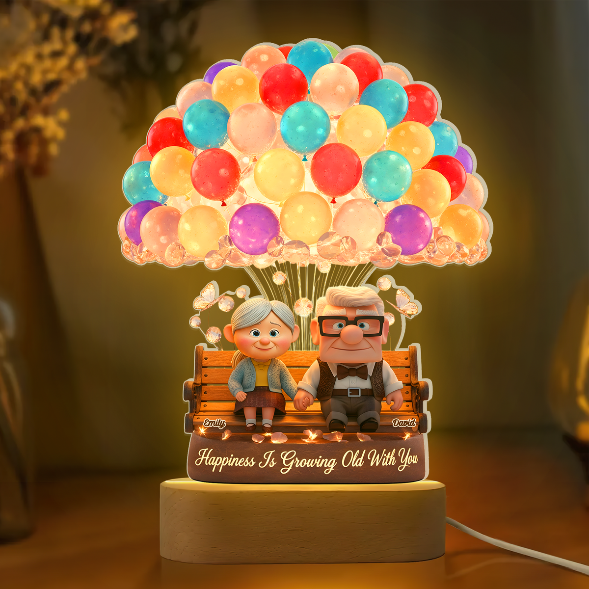 Growing Old With You 3D Led Light - Personalized Gifts For Couple 04napu120625-Homacus