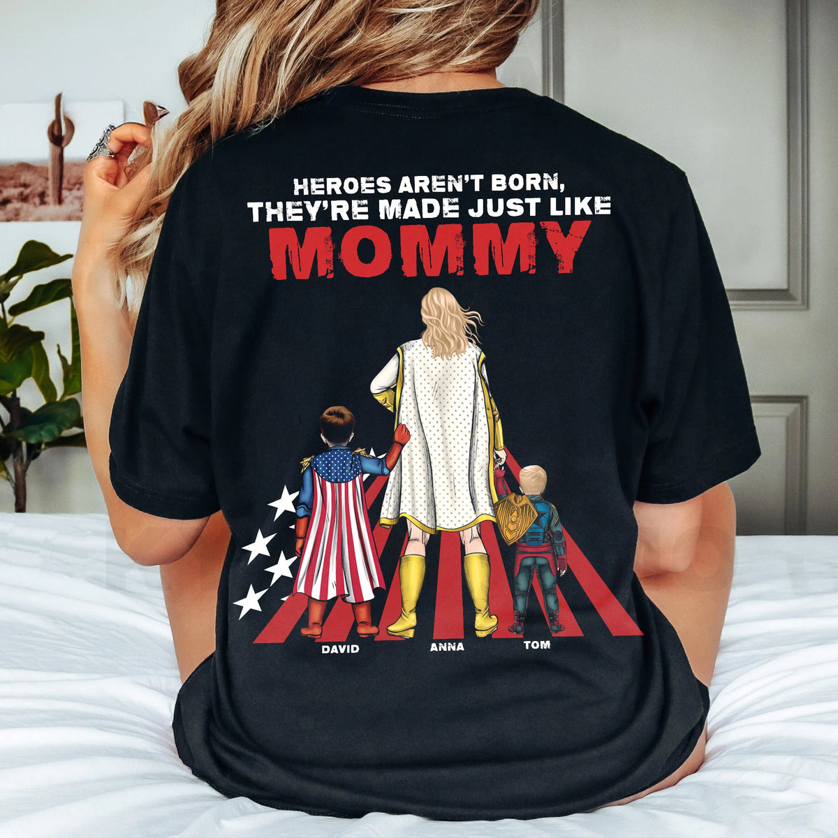 Personalized Gifts For Mom Shirt Supes Mommy 03katn100425hg-Homacus