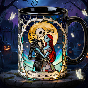 Gothic Couple Coffee Mug - Personalized Gifts For Couple 03kidt170126-Homacus