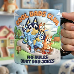 Cool Dads Club Magic Coffee Mug - Personalized Gifts For Dad 01NATA220426-Homacus