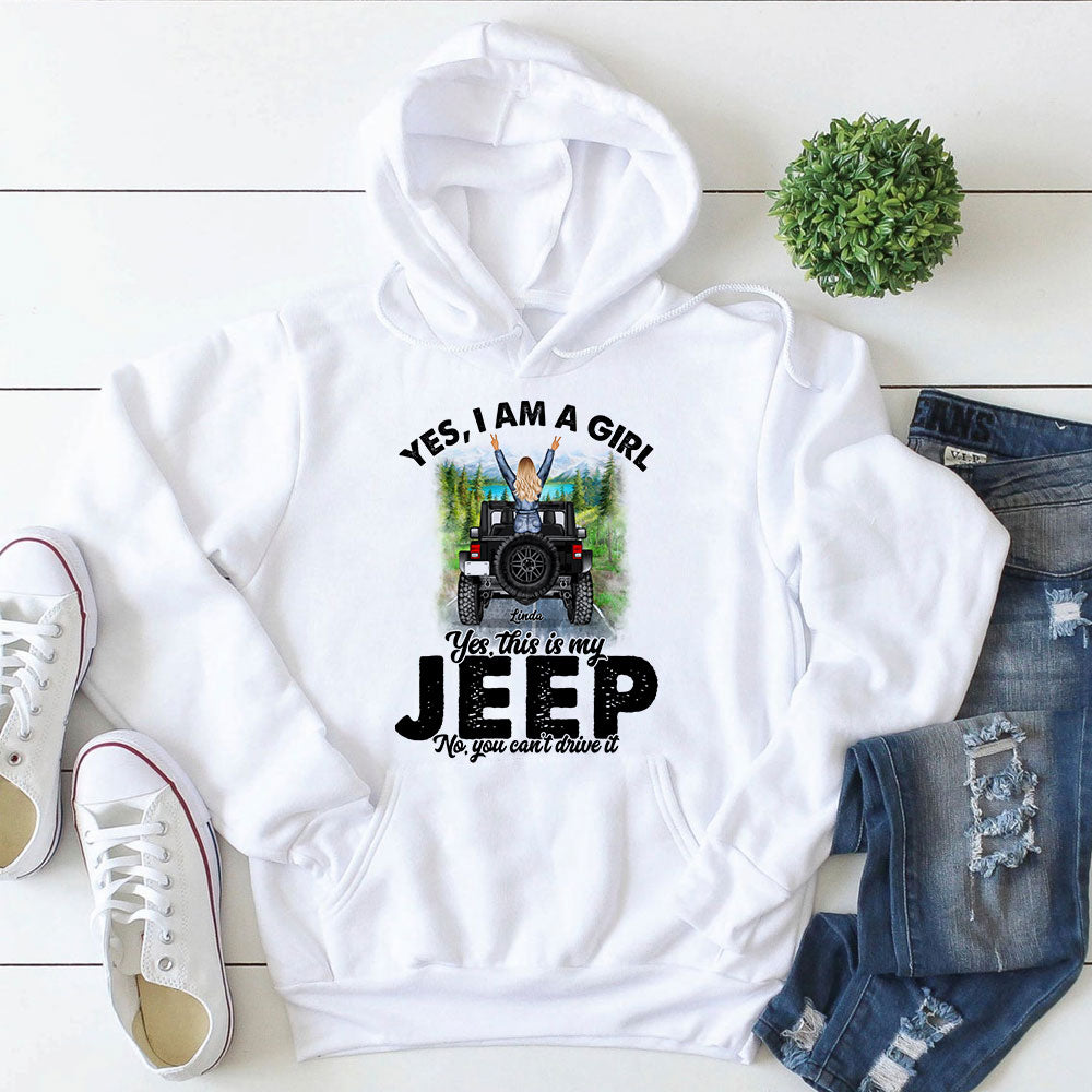 Personalized Gifts For Her Shirt I Am A Girl 07HULH040522-Homacus