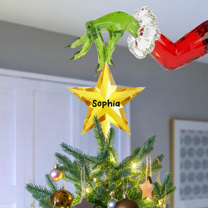 Funny Holiday Acrylic Christmas Tree Topper - Personalized Gifts For Family 08pgqn151125-Homacus