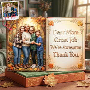 Thank You Mom Acrylic Plaque - Custom Photo Gifts For Mothers 03nata200326-Homacus