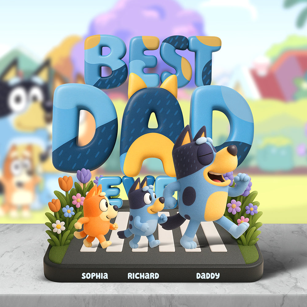 Dog Dad Plaque - Personalized Gifts For Dad 01kaqn190425-Homacus