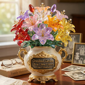 Grandma's Garden Acrylic Plaque Personalized Mother's Day Gifts 03TYDT130326-Homacus
