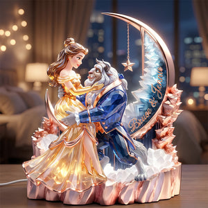 Crystal Moon Couple Light Box, Personalized Gifts For Couple 01qhdt291125-Homacus