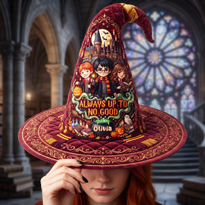 Epic High-Fantasy World Quilted Witch Hat - Personalized Gifts 03tyta120826
