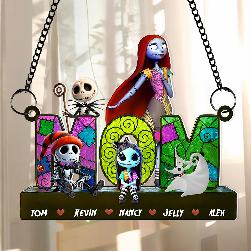 Horror Mom Suncatcher Ornament Gifts For Mom 01OHDT140425-Homacus
