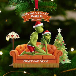 Funny Christmas Ornament Personalized Gifts For Couple 04OHDT041125-Homacus
