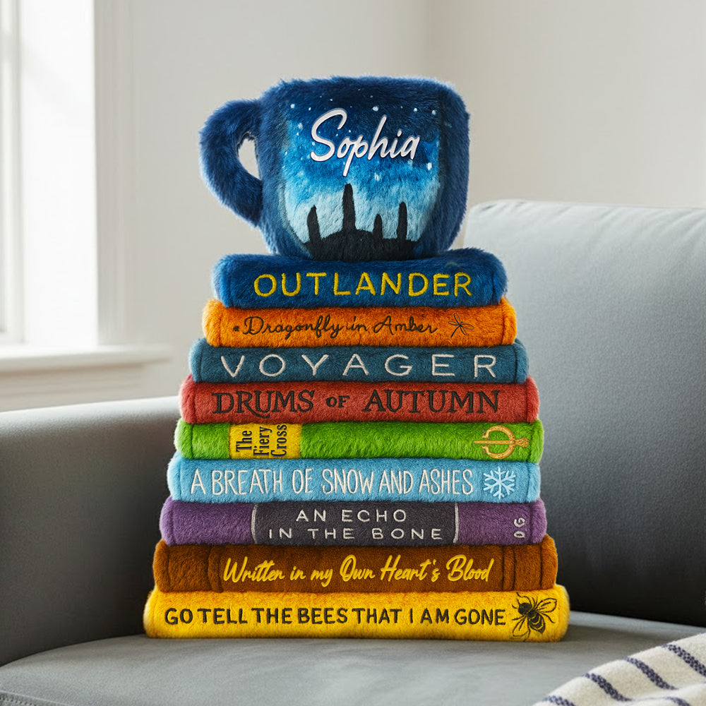 Personalized Gifts For Book Lovers Shaped Pillow 04hutn041225-Homacus