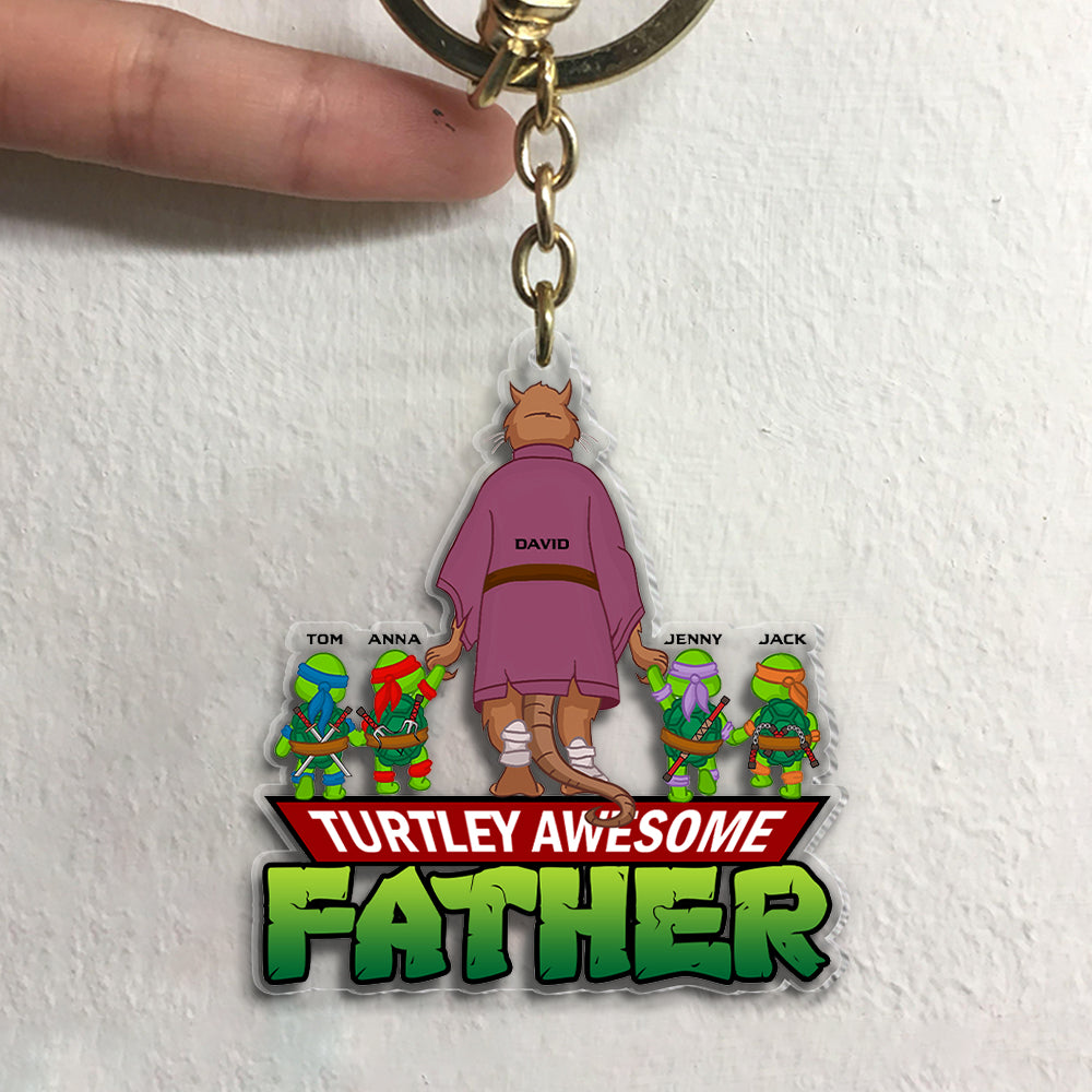 Personalized Gifts For Dad Keychain 05natn180524-Homacus