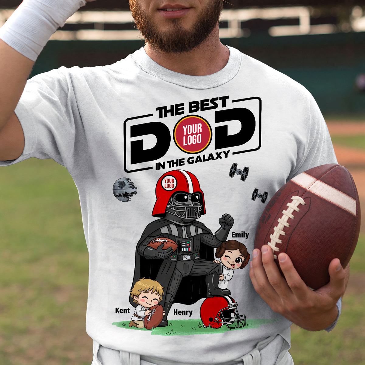 The Best Dad Sport Shirt - Personalized Gifts For Dad 02huqn280526-Homacus