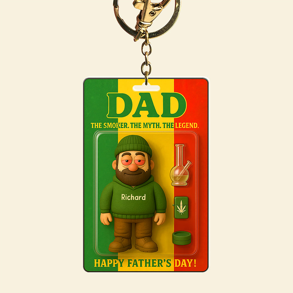 The Legend Dad Acrylic Keychain - Personalized Gifts For Father 02TOQN260425-Homacus