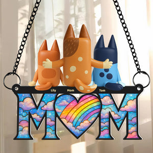 Dog Mom Suncatcher Ornament Gifts For Mom 03NADT180425-Homacus