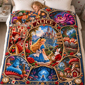 A World Of Wonder Blanket - Personalized Gift For Fantasy Lovers 04TTTA061026-Homacus