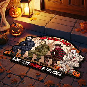 Halloween Horror Squad Doormat - Personalized Gifts For Fans 01NADT120825-Homacus