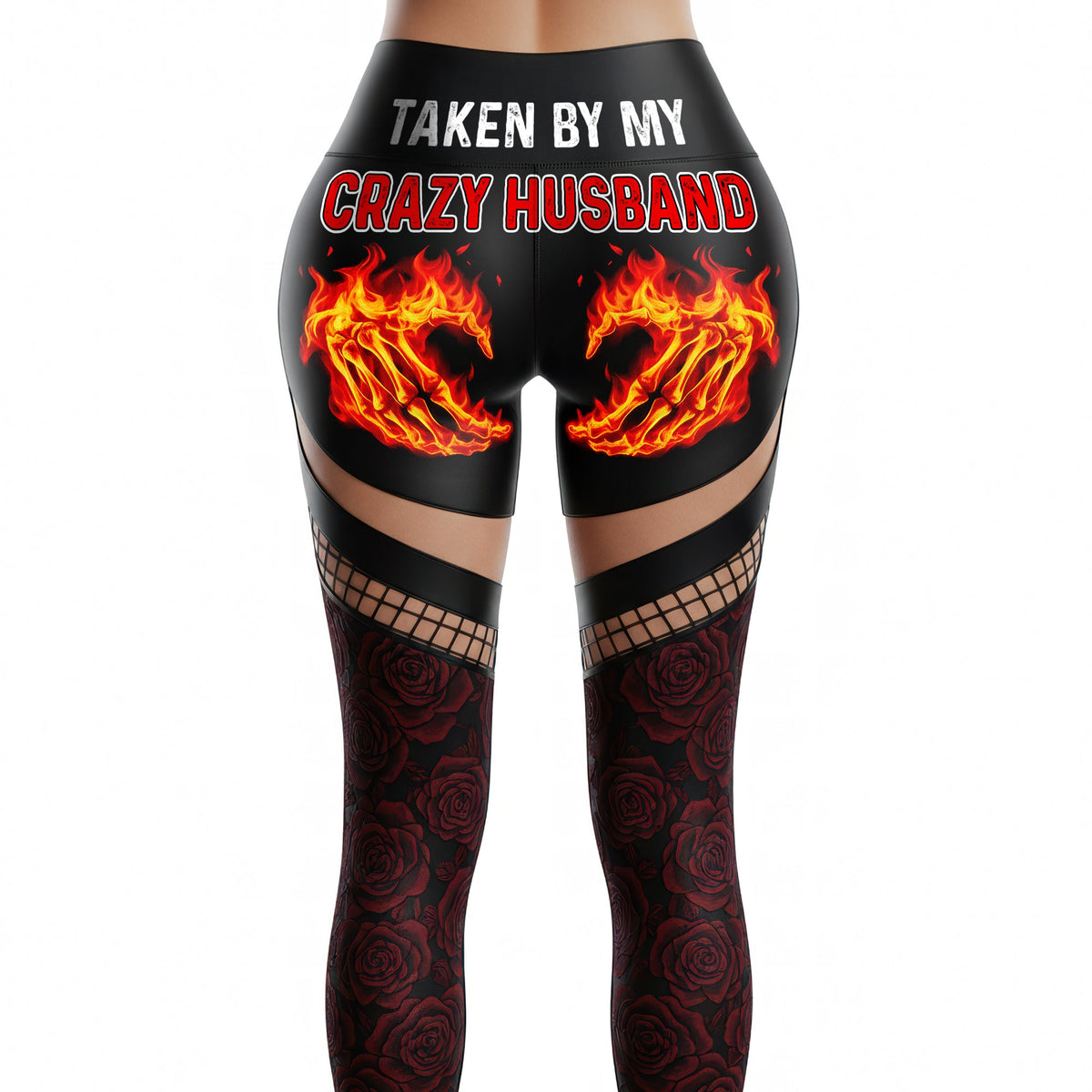 Naughty Skeleton Hands Leggings - Personalized Gifts For Her 03naqn291225-Homacus