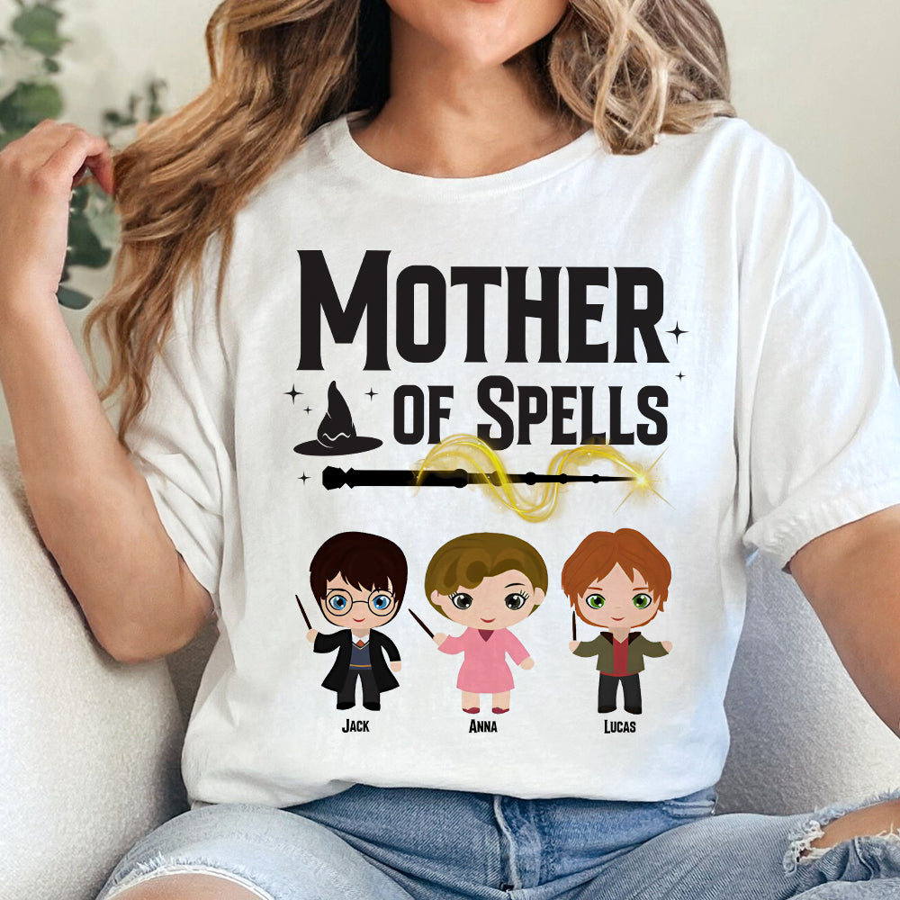 Personalized Gifts For Mom Shirt 01ohtn170225 Mother Of Spells - Magic Mom-Homacus