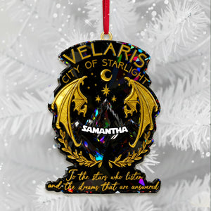 Dreamy City Of Star Ornament, Personalized Gifts For Fantasy Novel Fans 01QHMG131025-Homacus