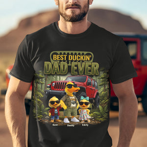 Wandering Duck Dad Squad Shirt - Personalized Gifts For Off-road Loving Dad 02qhqn180526-Homacus